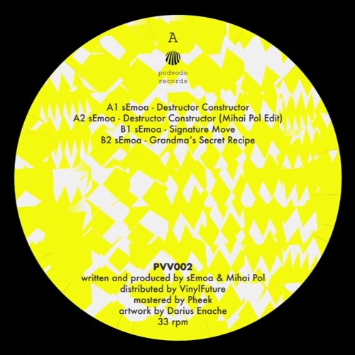 PREMIERE: sEmoa - Destructor Constructor (Mihai Pol Remix) [Podvodo Records]