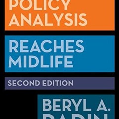 [Free] PDF 📨 Beyond Machiavelli: Policy Analysis Reaches Midlife by  Beryl A. Radin