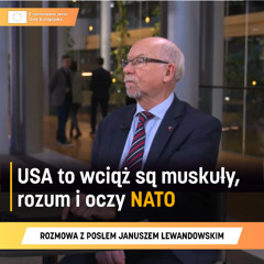 Lewandowski: USA to wciąż muskuły, rozum i oczy NATO [WYWIAD]