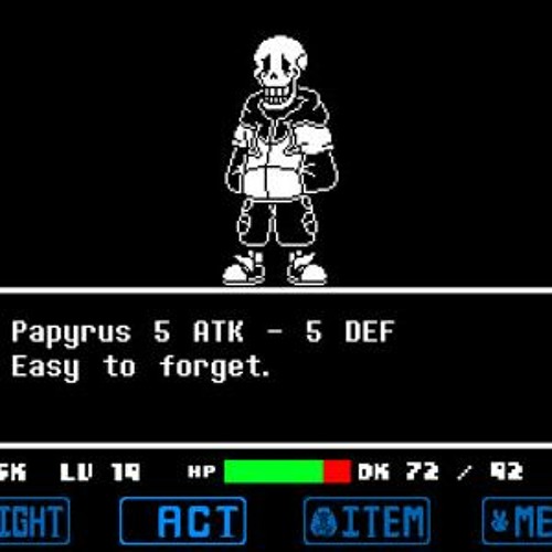 【TS!UnderSwap AZ!Underswap - Papyrus】Androphonovania [ 1 hour ]