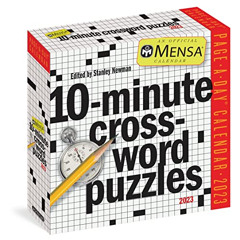 DOWNLOAD EPUB 📥 Mensa 10-Minute Crossword Puzzles Page-A-Day Calendar 2023: For Cros