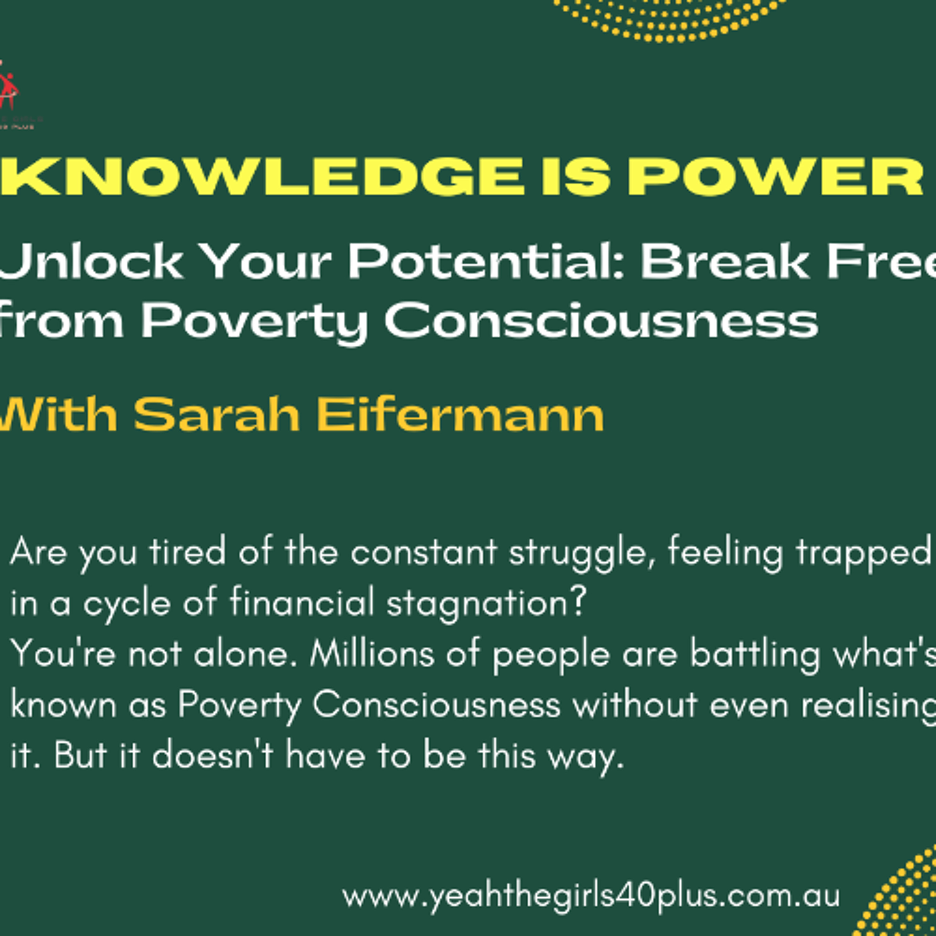 Knowledge Is Power with Sarah Eifermann episode artwork