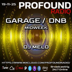 Profound Radio - DNB November 19 2025 - DJ Melo
