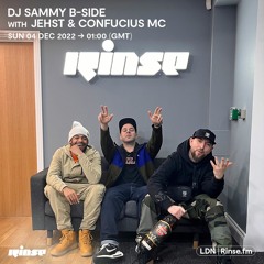DJ Sammy B-Side with Jehst & Confucius MC - 04 December 2022
