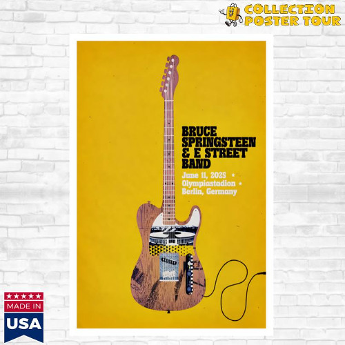 女の子向けプレゼント集結 E & Springsteen Bruce Stream Street 2025 11 June Berlin Band アート・デザイン・音楽