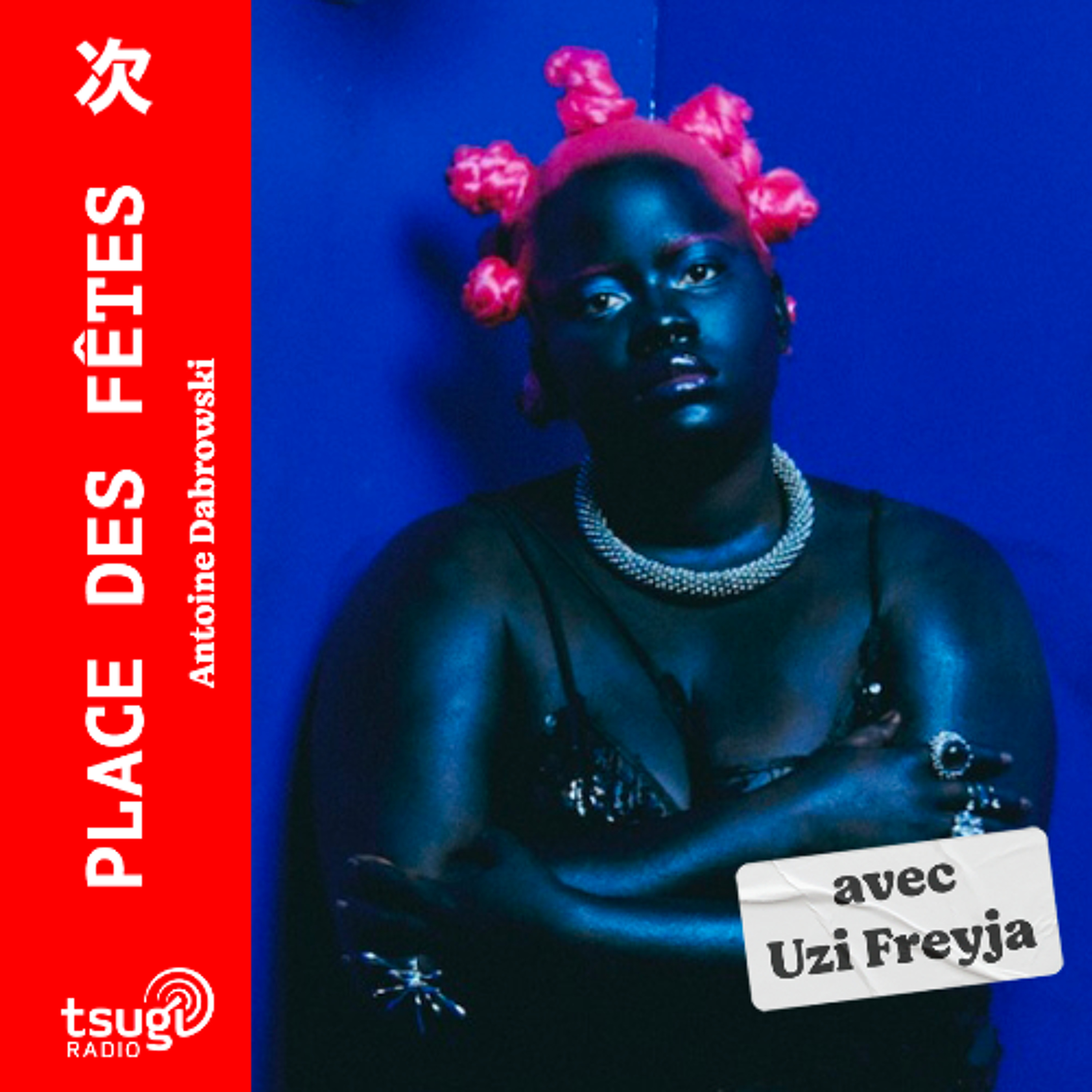 Place des Fêtes avec Uzi Freyja