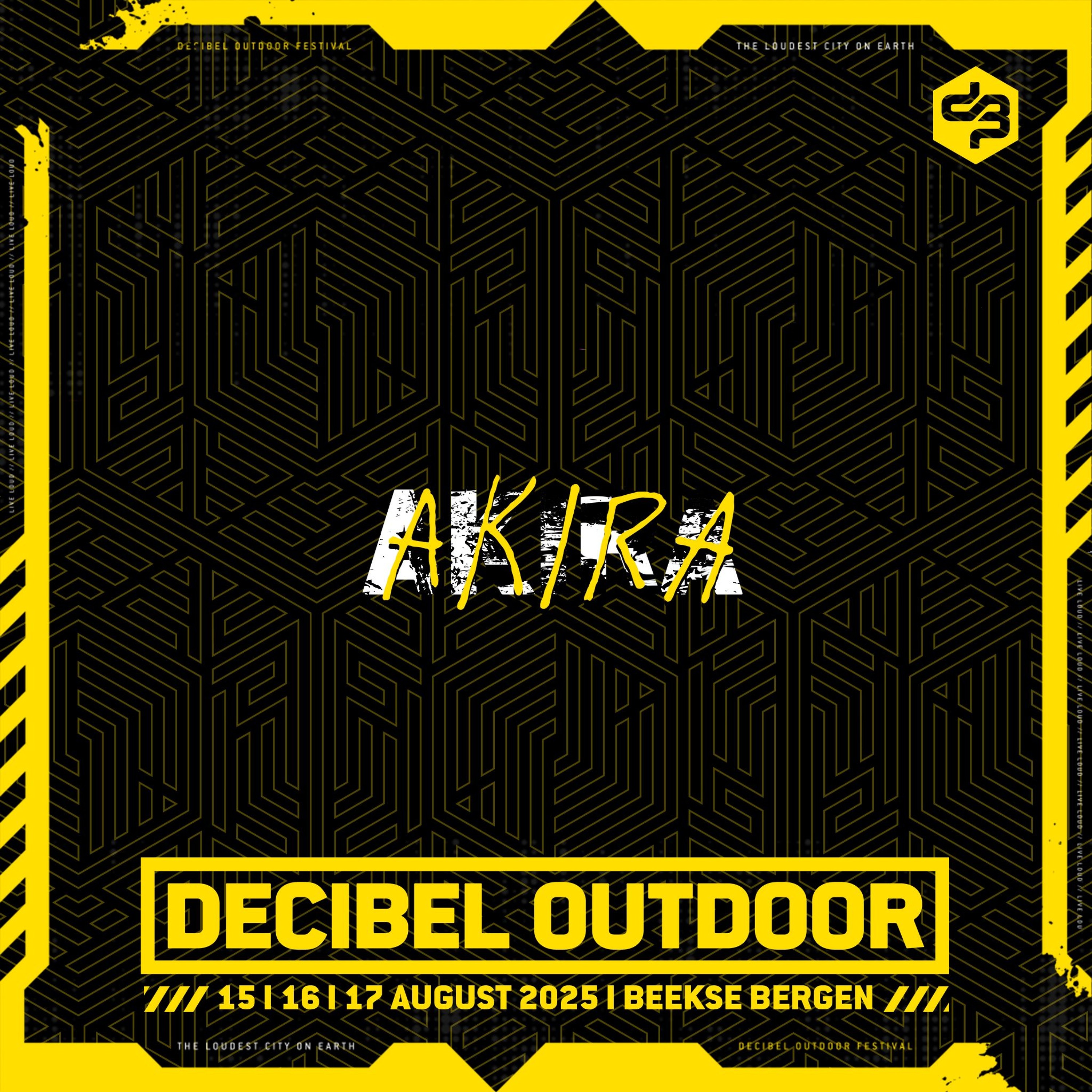 Akira  | Decibel outdoor 2025 | Sunday | Terror episode artwork