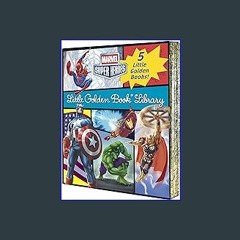 [EBOOK] 📖 Marvel Little Golden Book Library (Marvel Super Heroes): Spider-Man; Hulk; Iron Man; Cap