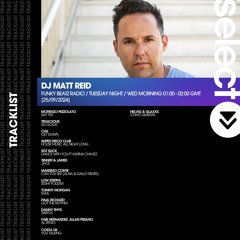 Select Radio With DJ Matt Reid - September 25th