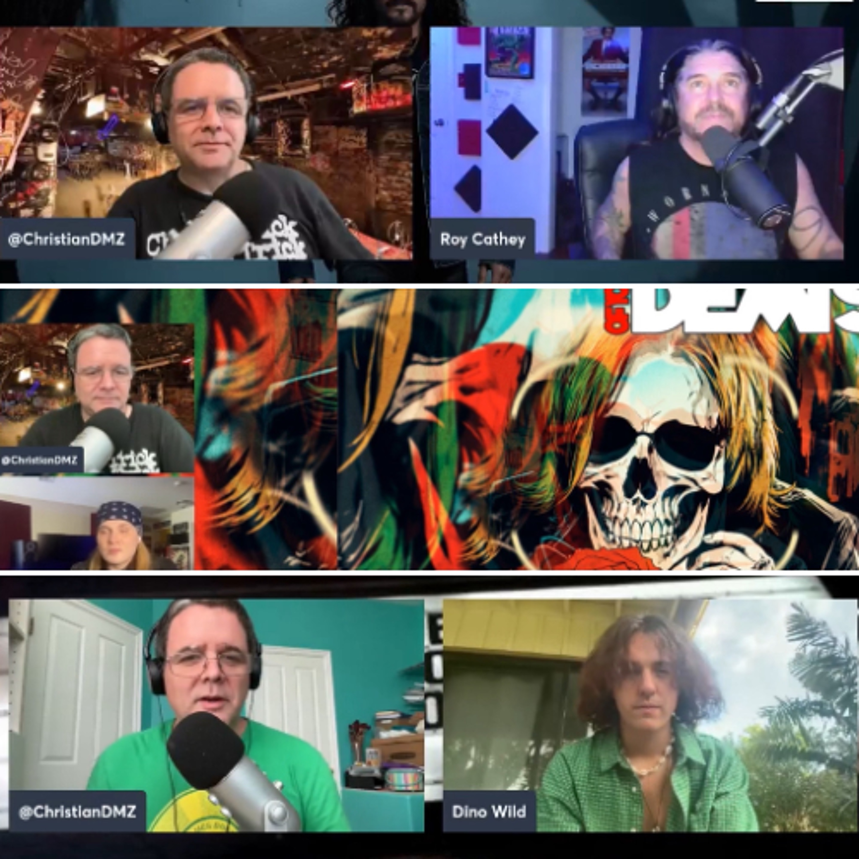 Bladtcast #649 "Rock Talk with Roy Cathey, Stephen Chesney & Dino Wild" episode artwork