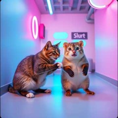 Tom cat vs wombat