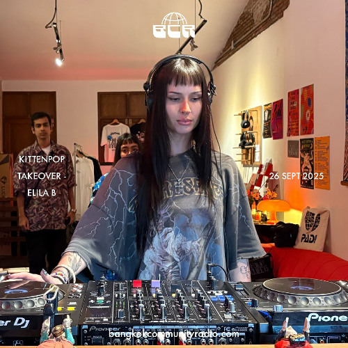 Kittenpop Takeover - Elila B - 26th September 2025 | Bangkok Community Radio