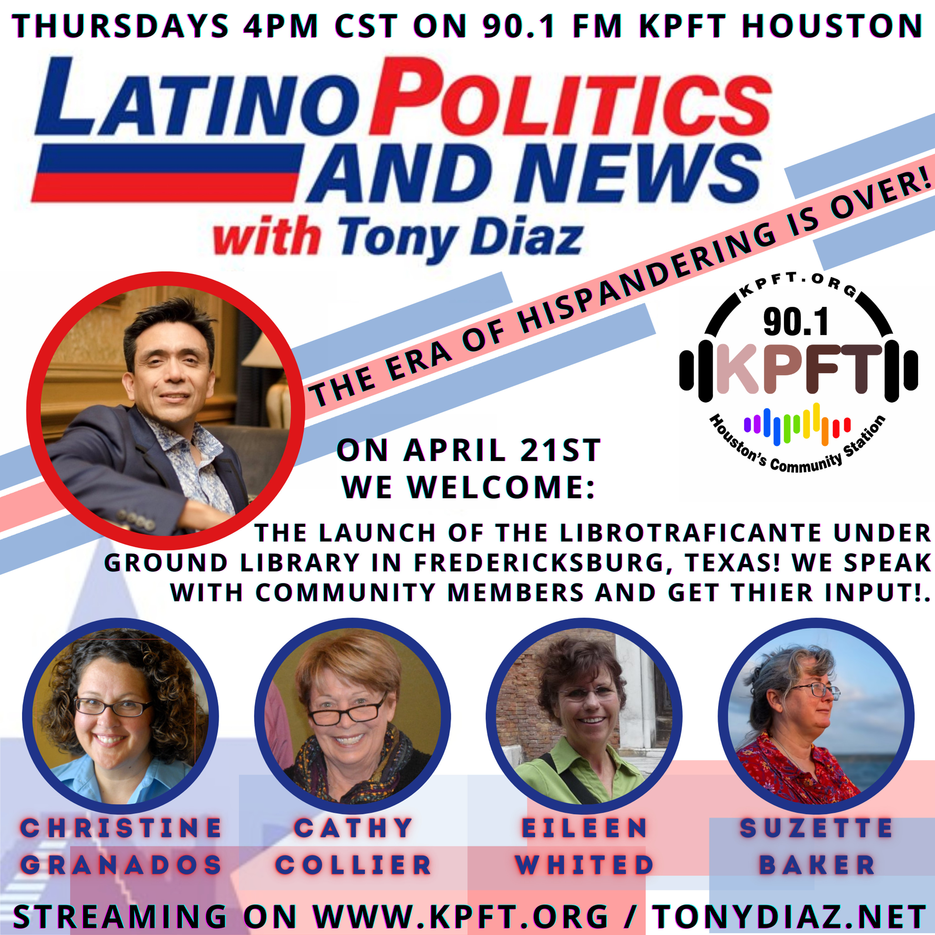 Nuestra Palabra: Latino Writers Have Their Say w/ Tony Diaz