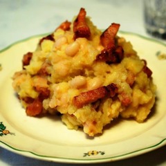 Stamppot met hete bliksem