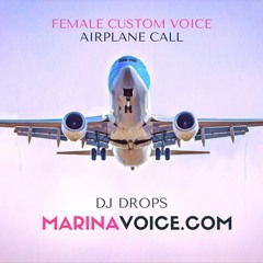 Airplane Call DJ Drops Female Vocal
