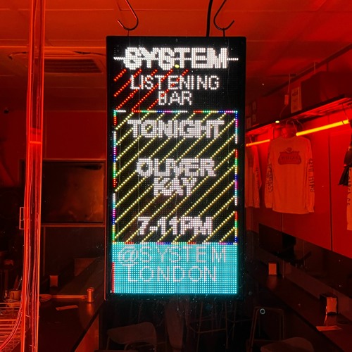 Oliver Kay @ System 13th October 2022