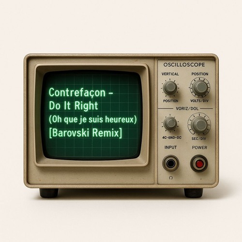 Contrefaçon - Do It Right (oh que je suis heureux) [Barovski Remix]
