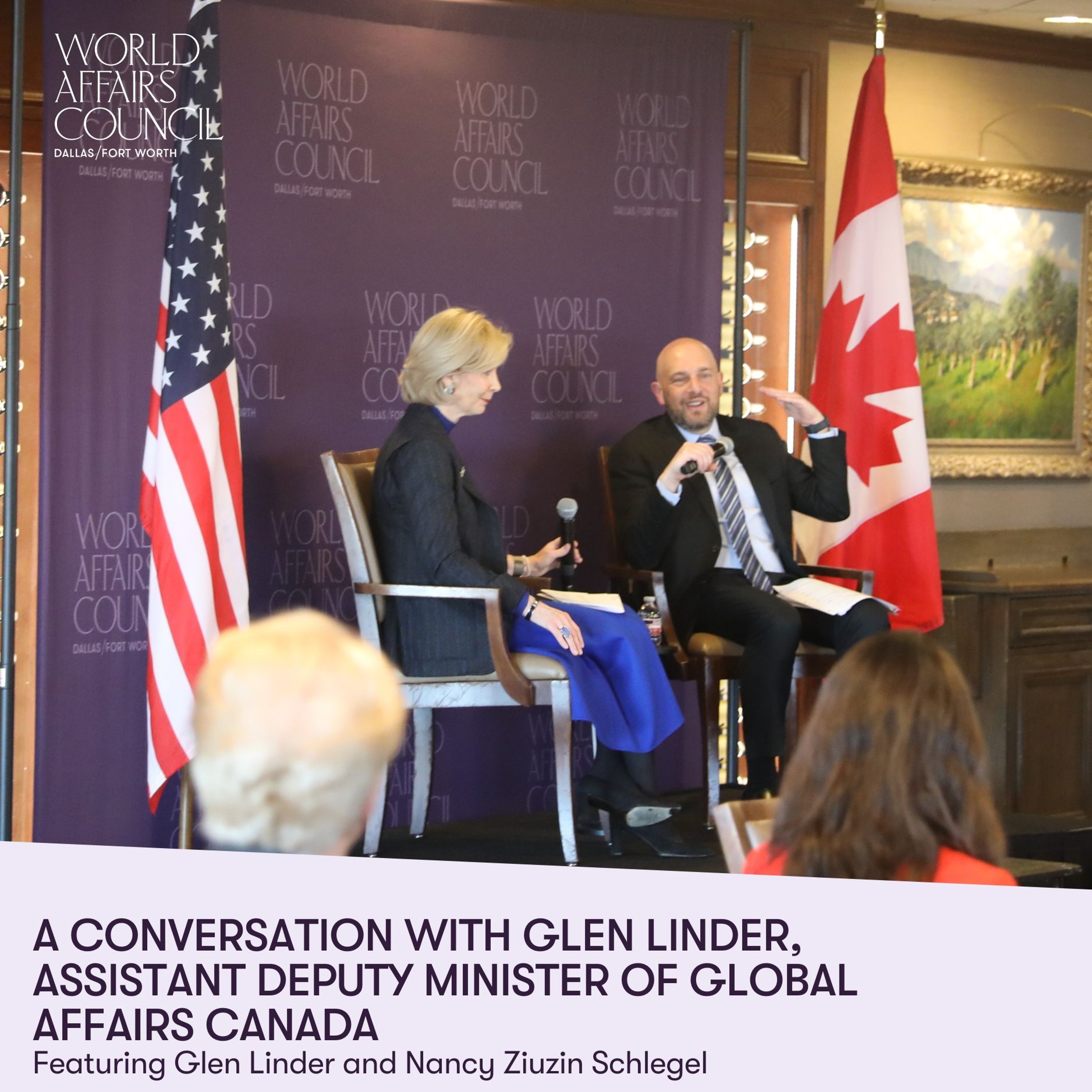A Conversation with Glen Linder, Assistant Deputy Minister of Global Affairs Canada