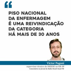 Piso nacional da enfermagem é uma reivindicação da categoria há mais de 30 anos