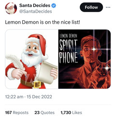 Lemon Demon - Vow of silence (sped up)