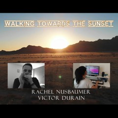 Walking towards the Sunset