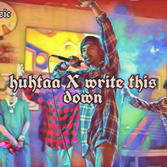 huhtaa x write this down