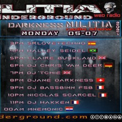 DJ Chris van Deer @ Militia Underground web radio #39 Show 05.07.2021