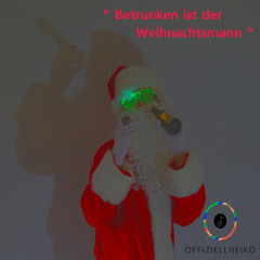 Betrunken ist der Weihnachtsmann