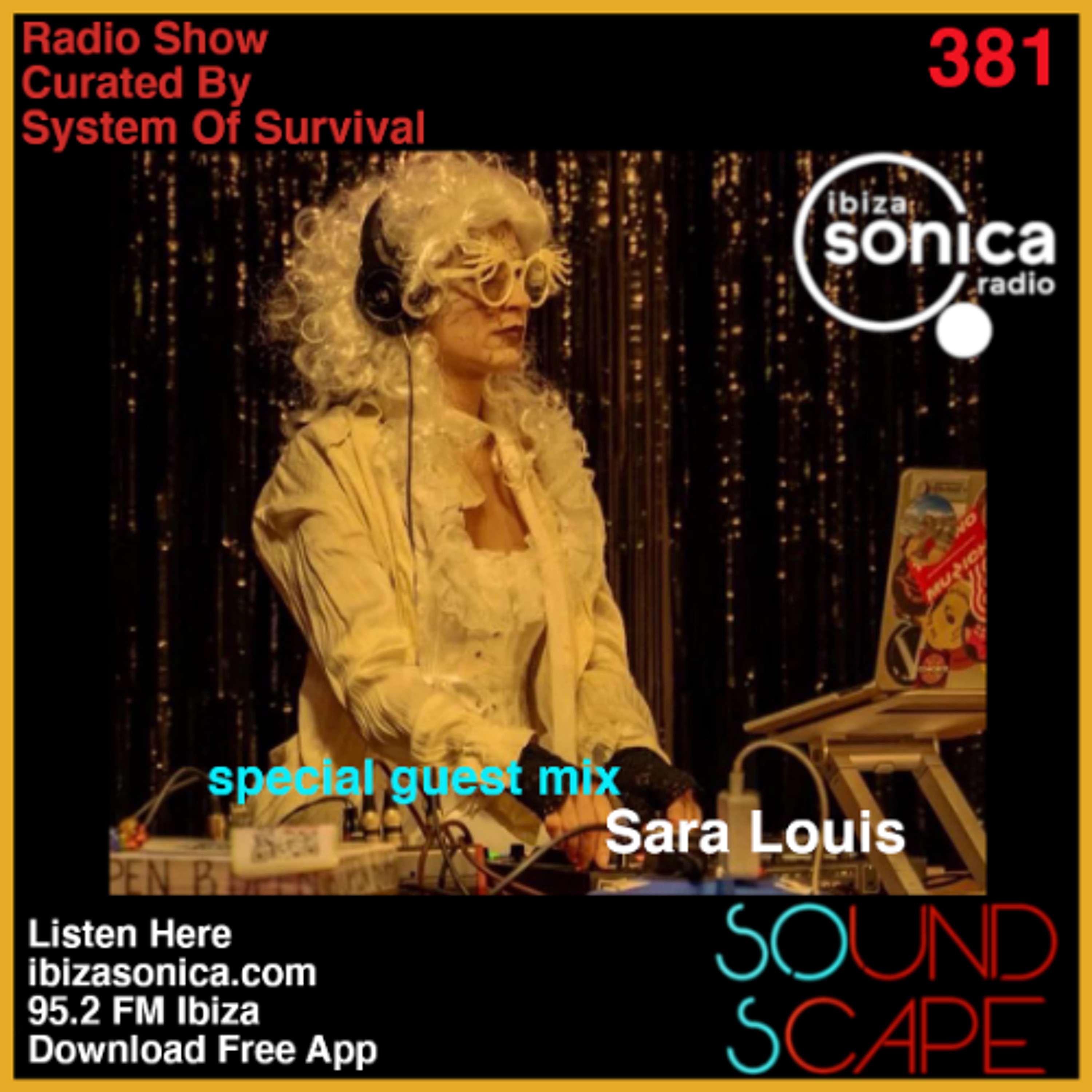 SOundScape #381 Guest:  Sara Louis episode artwork