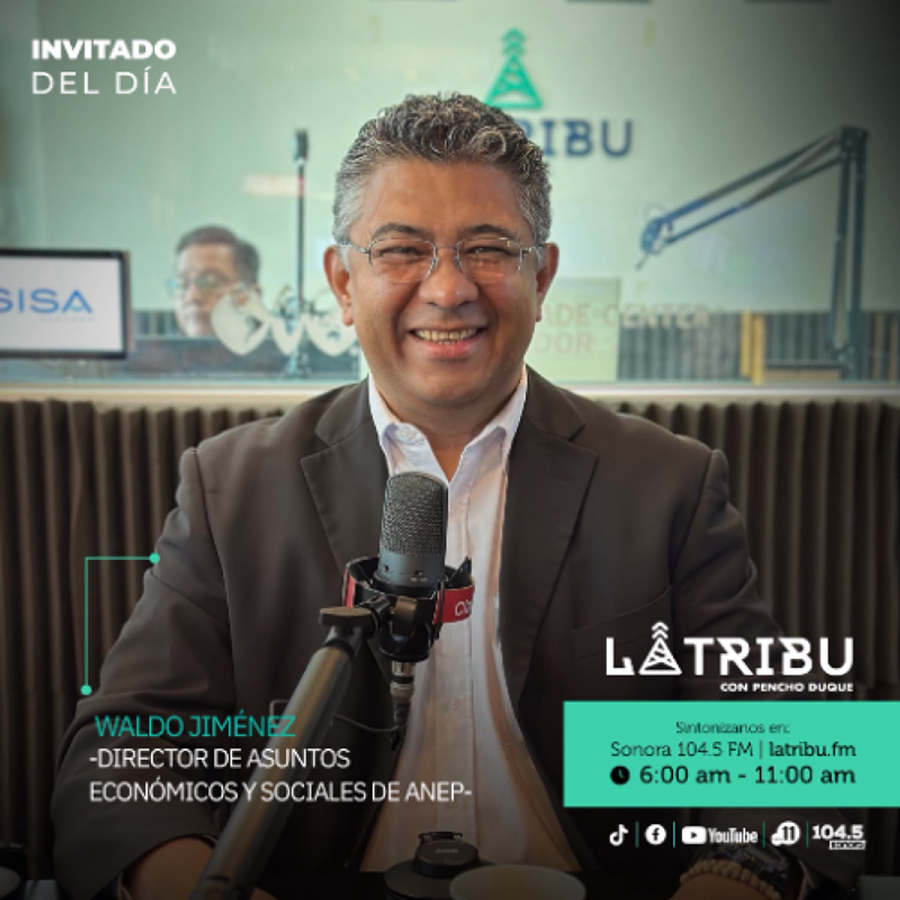 Waldo Jiménez - Director de Asuntos Económicos y Sociales de la ANEP