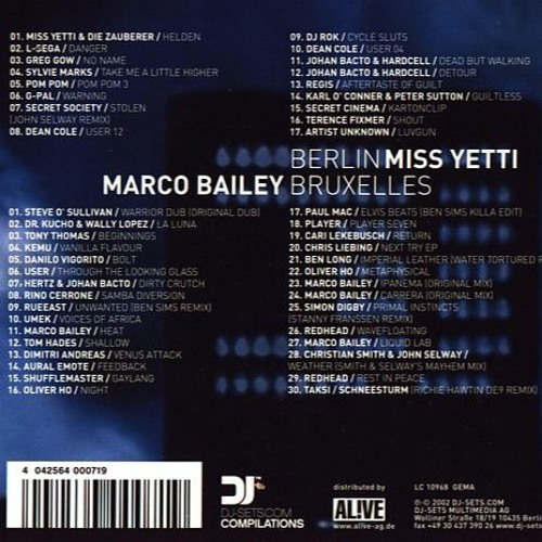Essential Underground Vol.4 - CD 1 - Berlin - Miss Yetti