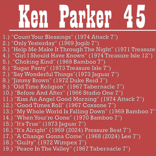 Ken Parker Tribute Mix