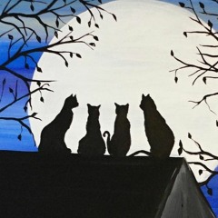 Cats on the roof