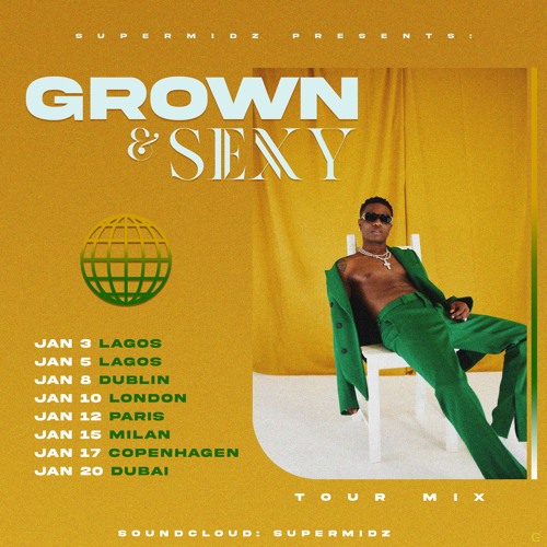 stream wizkid grown sexy live tour mix by super midz by super midz listen online for free on soundcloud