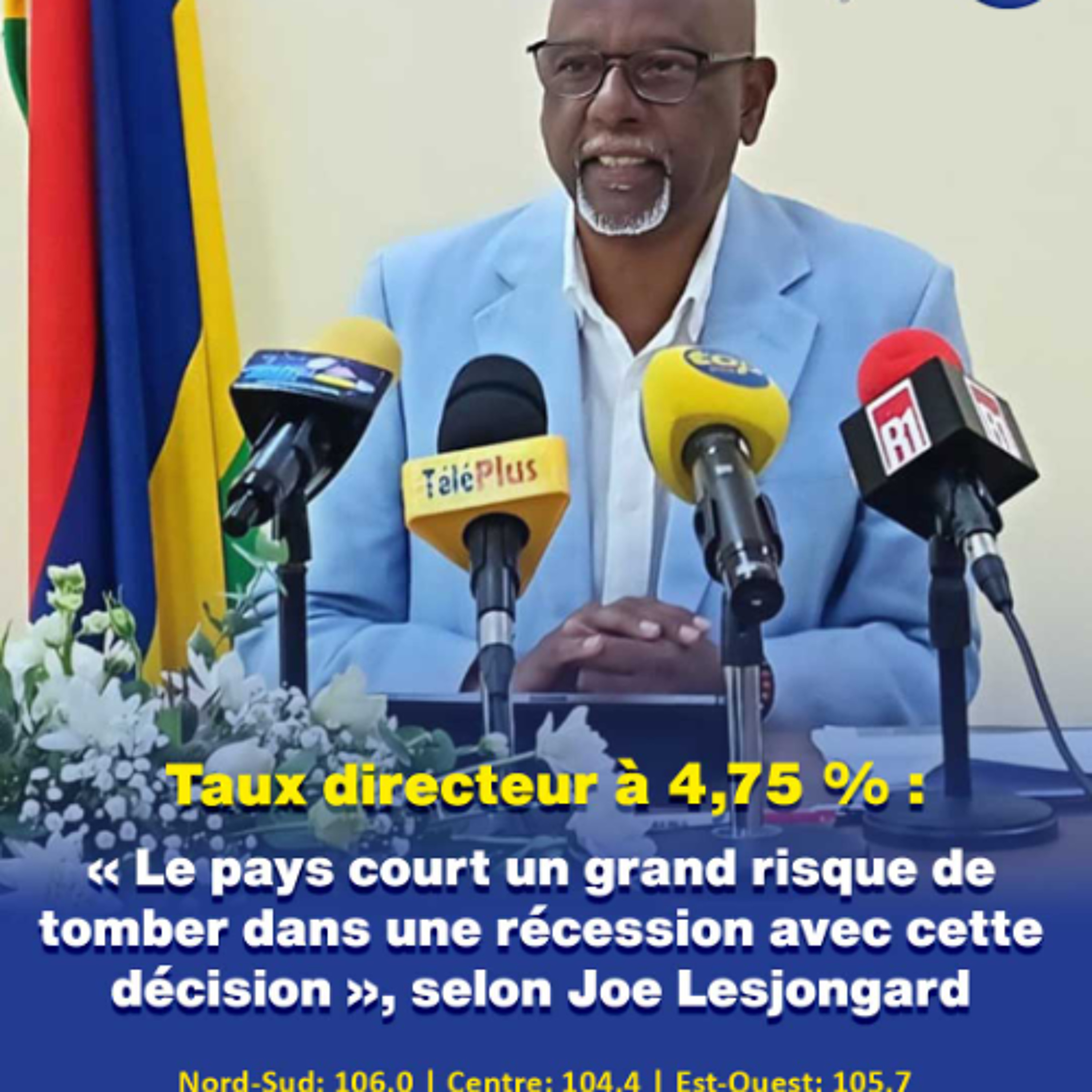 Taux directeur à 4,75 % : « Le pays court un grand risque de tomber dans une récession avec cette décision », selon Joe Lesjongard