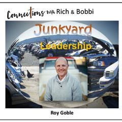“A junkyard with many people scavenging around, looking for something of worth...”-Roy Goble, 1