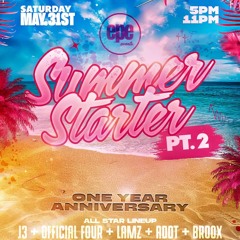 EPE SUMMER STARTER PART 2 | WARM UP SET | HOST - MC RM, JR THE HOST, YD