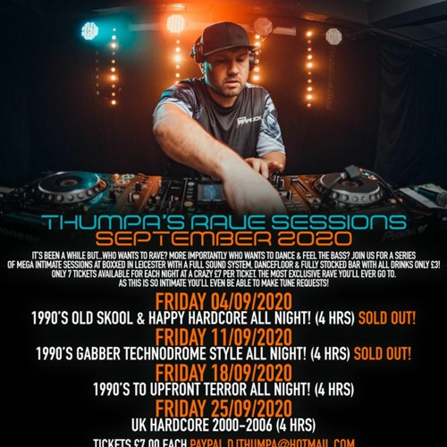 Thumpa's Rave Sessions Warmup Mix (1992 - 1997 Rave / Happy Hardcore)