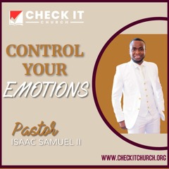 CONTROL YOUR EMOTIONS
