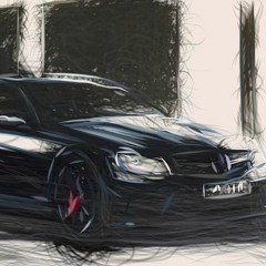 matteblackamg w/chromewitch