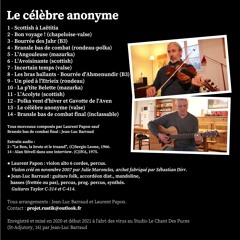 Projet Rustik 2 Le Célèbre Anonyme