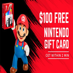 [New]$100 Nintendo eShop Codes – No Captcha, No Survey, 100% Free