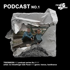 TRIEBWERK Podcast No.1 : DJ Slowfinger b2b Pacer
