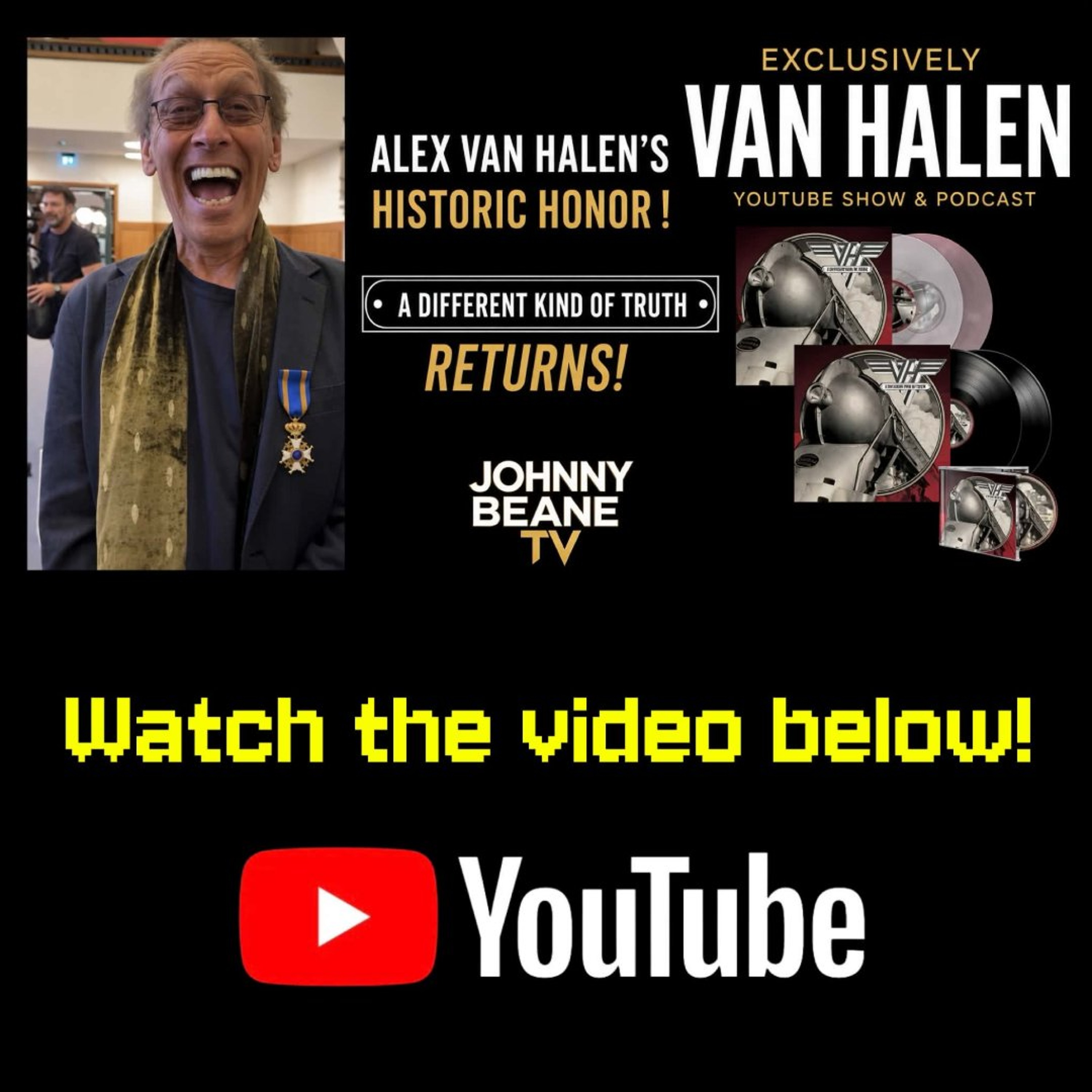 A Different Kind of Truth Reissue + Alex Van Halen’s Historic Honor with Michel Schinkel episode artwork