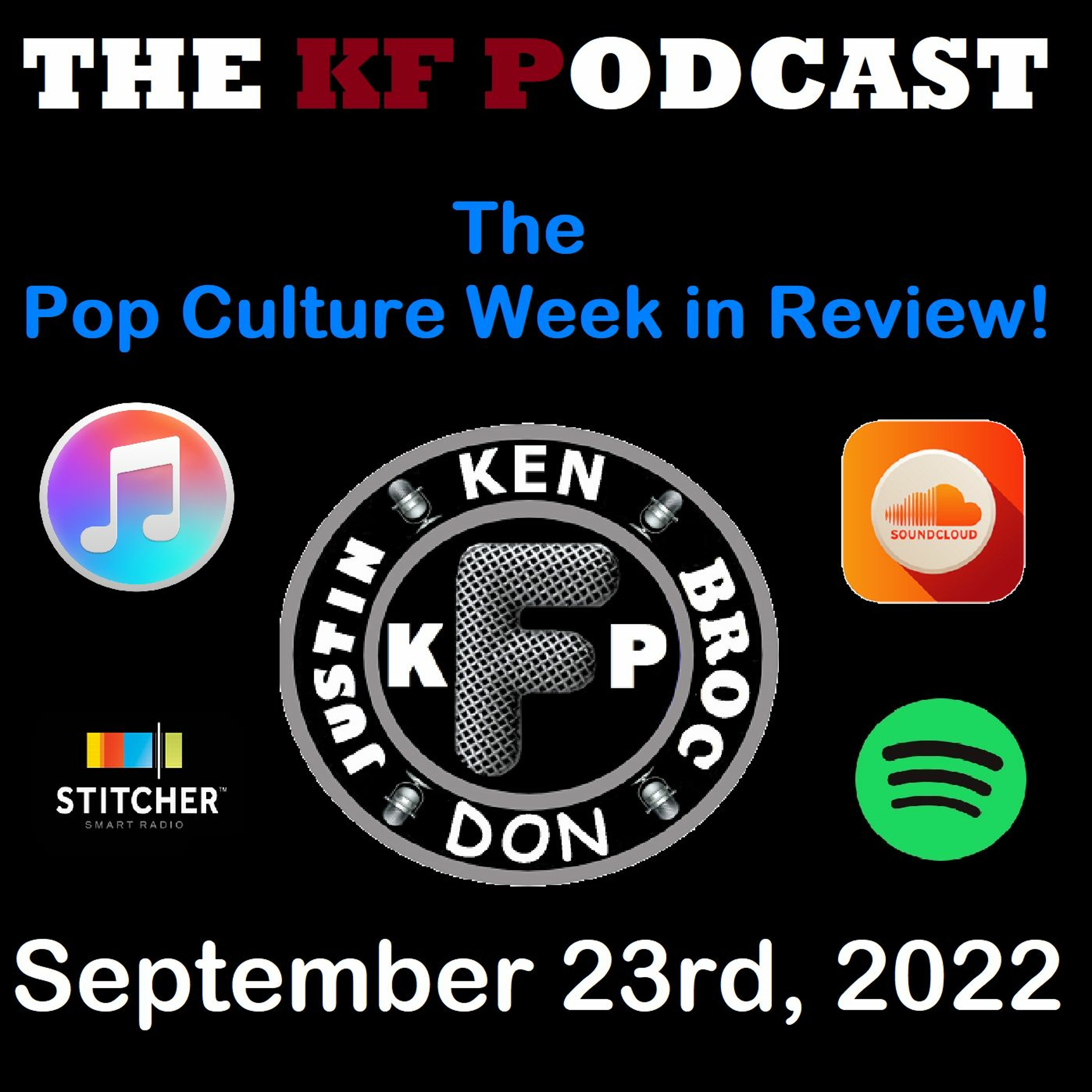 The Pop Culture Week in Review - September 23rd, 2022 episode artwork