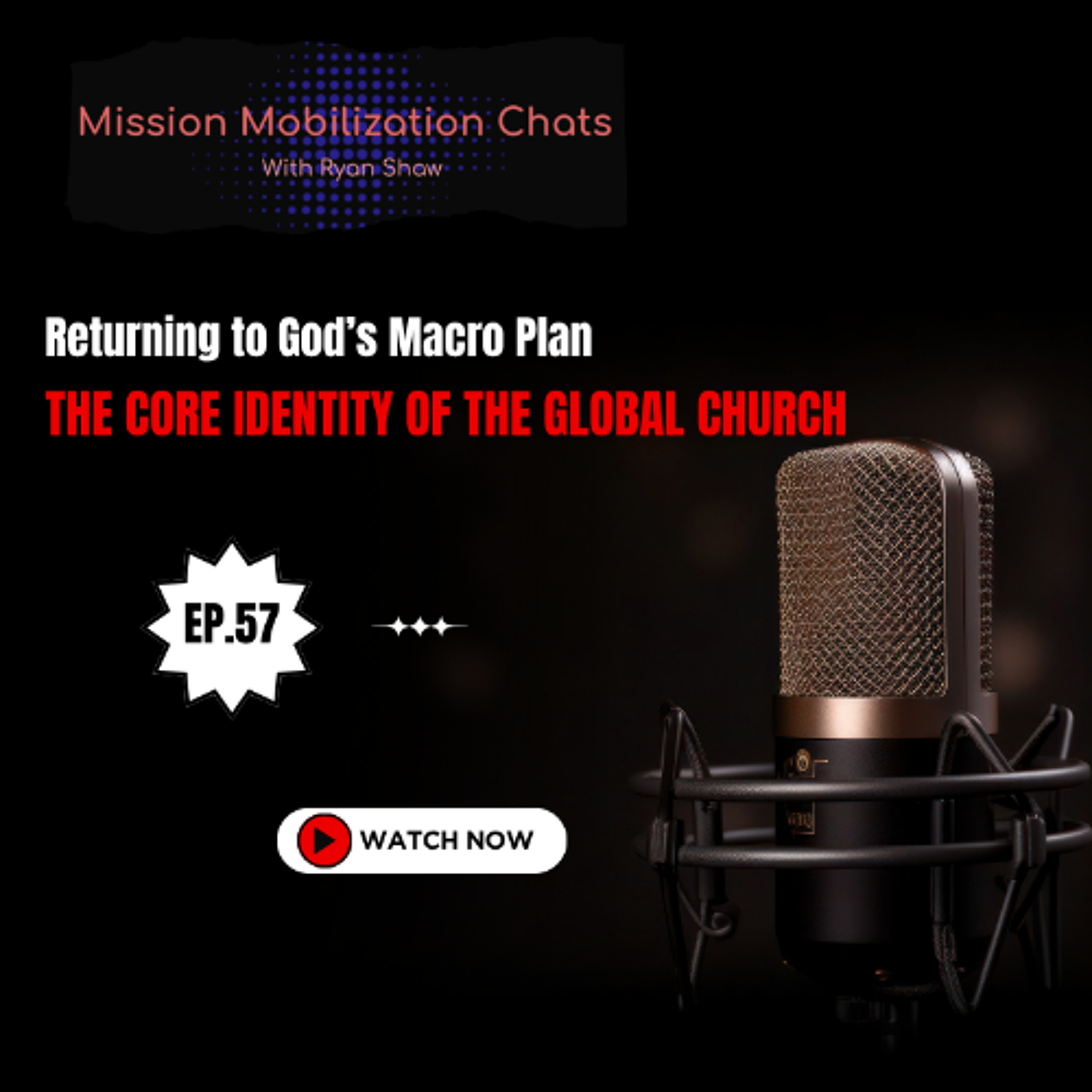 Episode 57 : Returning to God’s Macro Plan - The Core Identity of The Global Church episode artwork