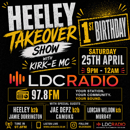 Heeley Takevover with Kirk-E MC / Lorcan Weldon / Murray / Heeley / Jamie Dorrington / Jae Depz / CAMUKG