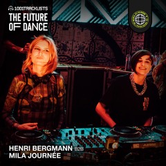 Henri Bergmann b2b Mila Journée - Live @ 1001Tracklists x R/HOOD The Future Of Dance 2024 ADE Party
