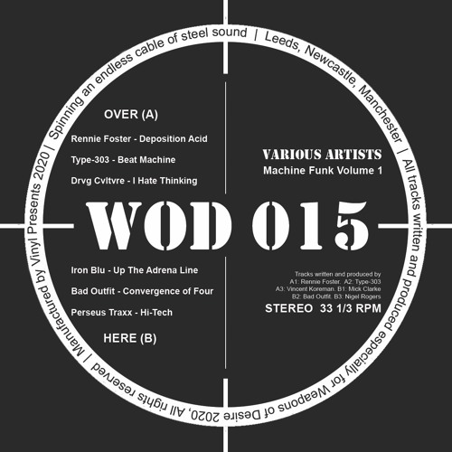 (WOD015) Drvg Cvltvre - I Hate Thinking