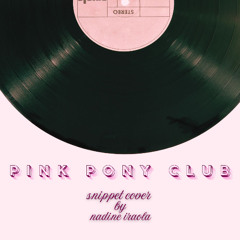Pink Pony Club by Chappell Roan ( snippet cover )